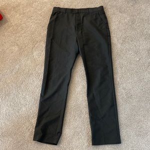 Perry Ellis Slim Fit- black dress pants